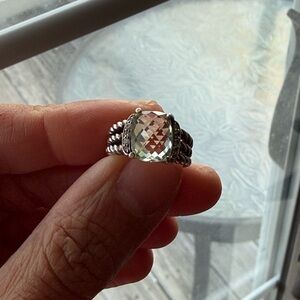 David Yurman Petite Wheaton® Ring With Pavé Diamonds (MAKE OFFER♥️)